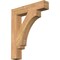 Ekena Millwork Imperial Block Smooth Bracket, Western Red Cedar, 3 1/2"W x 20"D x 24"H BKT04X20X24IMP05SWR - alternate 1